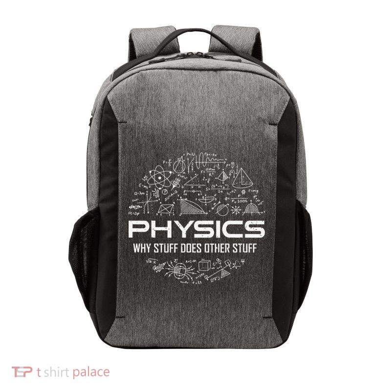 Funny Physics Lover Physics Humor Vector Backpack
