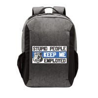 Funny Police Law Enforcement Vector Backpack