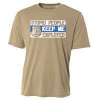 Funny Police Law Enforcement Cooling Performance Crew T-Shirt