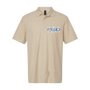 Funny Police Law Enforcement Softstyle Adult Sport Polo