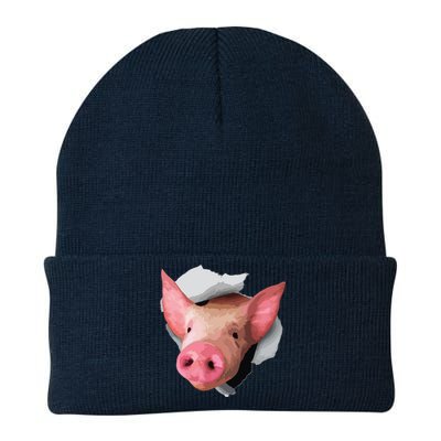 Funny Pig Lover Shirts Farm Animal Knit Cap Winter Beanie