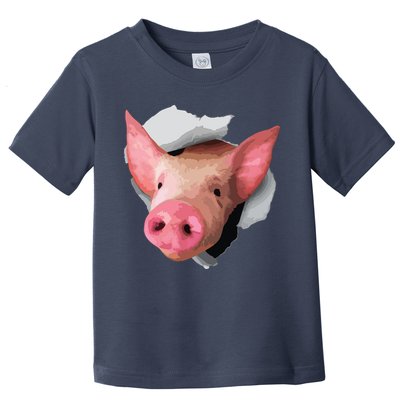Funny Pig Lover Shirts Farm Animal Toddler T-Shirt