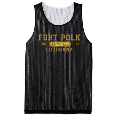 Fort Polk Louisiana Mesh Reversible Basketball Jersey Tank