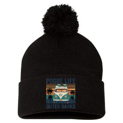 Funny Pogue Life Outer Banks Retro Vintage 1 Pom Pom 12in Knit Beanie