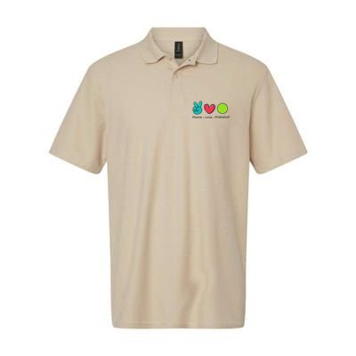 Funny Peace Love Pickleball Court Play Loves Pickleball Polo