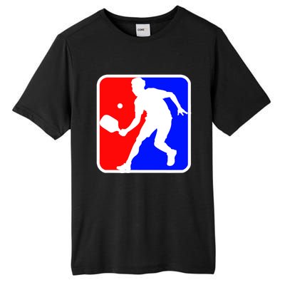 Funny Pickleball Logo Gift Tall Fusion ChromaSoft Performance T-Shirt