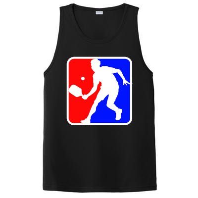 Funny Pickleball Logo Gift PosiCharge Competitor Tank