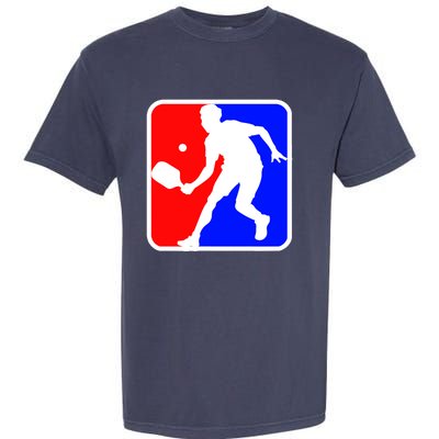 Funny Pickleball Logo Gift Garment-Dyed Heavyweight T-Shirt