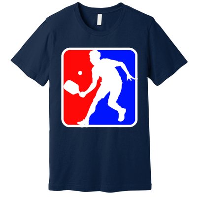 Funny Pickleball Logo Gift Premium T-Shirt