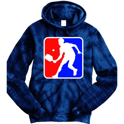 Funny Pickleball Logo Gift Tie Dye Hoodie