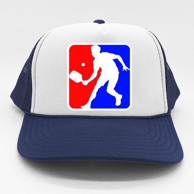 Funny Pickleball Logo Gift Trucker Hat