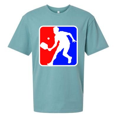 Funny Pickleball Logo Gift Sueded Cloud Jersey T-Shirt