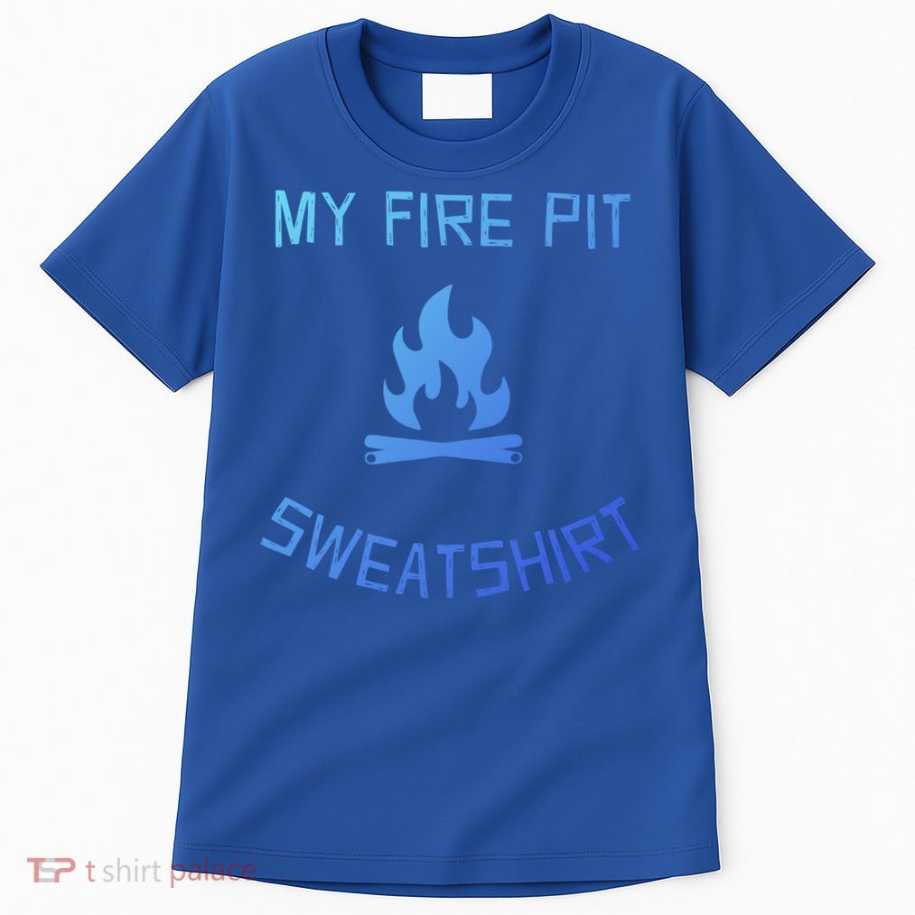 Fire Pit Lake Life Campfire Bonfire Camping Gift Tall T-Shirt