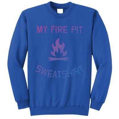 Fire Pit Lake Life Campfire Bonfire Camping Gift Sweatshirt