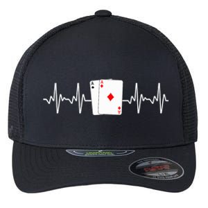 Funny Poker Lover Design Gamblers Poker Player Flexfit Unipanel Trucker Cap