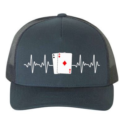 Funny Poker Lover Design Gamblers Poker Player Yupoong Adult 5-Panel Trucker Hat