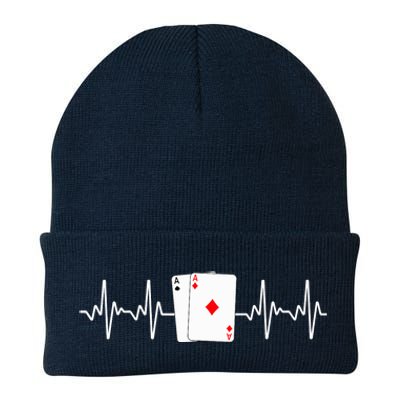 Funny Poker Lover Design Gamblers Poker Player Knit Cap Winter Beanie