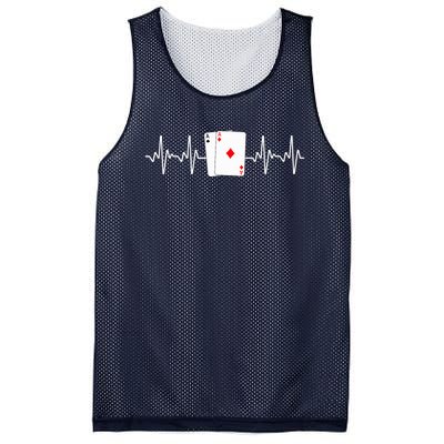 Funny Poker Lover Design Gamblers Poker Player Mesh Reversible Basketball Jersey Tank