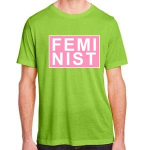 Feminist Pink Logo Adult ChromaSoft Performance T-Shirt