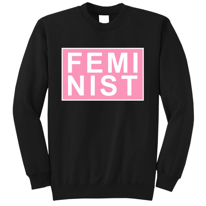 Feminist Pink Logo Sweatshirt