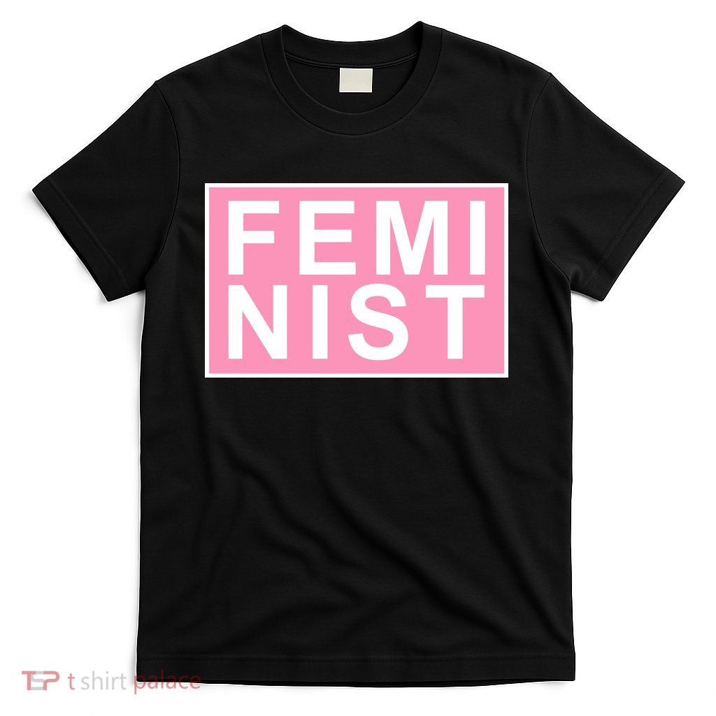 Feminist Pink Logo T-Shirt