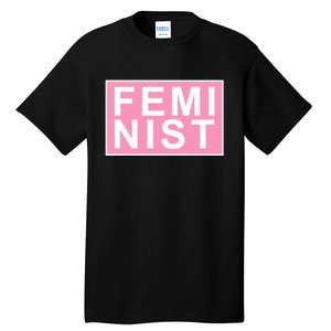 Feminist Pink Logo Tall T-Shirt