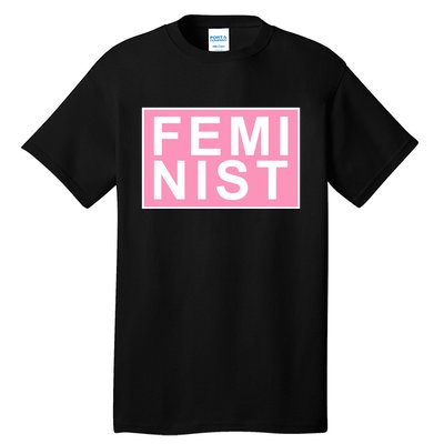 Feminist Pink Logo Tall T-Shirt