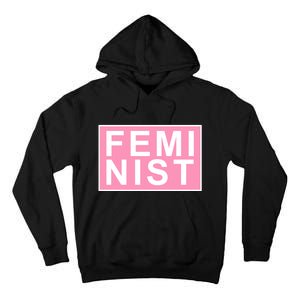 Feminist Pink Logo Tall Hoodie