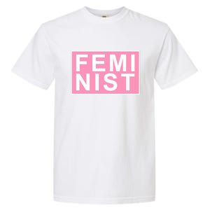 Feminist Pink Logo Garment-Dyed Heavyweight T-Shirt