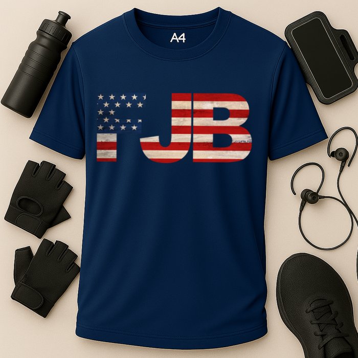 FJB Pocket Logo F*ck Joe Biden Cooling Performance Crew T-Shirt