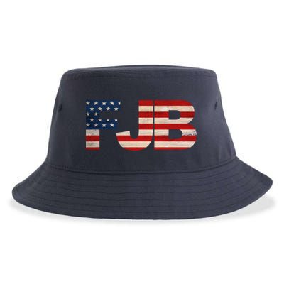 FJB Pocket Logo F*ck Joe Biden Sustainable Bucket Hat