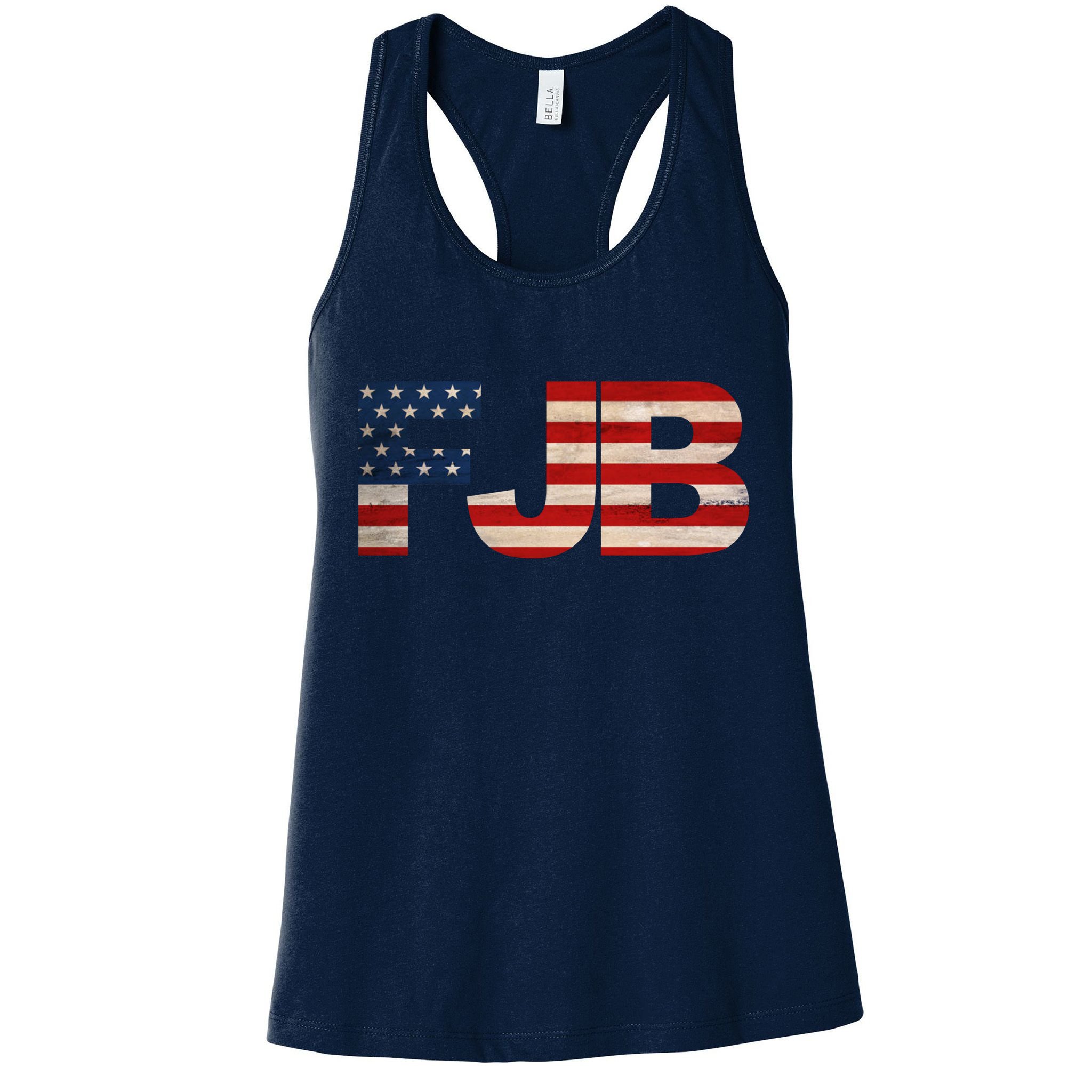 FJB Pocket Logo F*ck Joe Biden Womens Tank Top