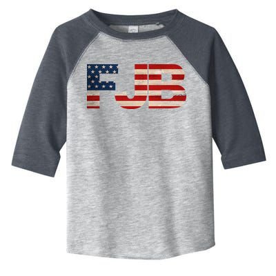 FJB Pocket Logo F*ck Joe Biden Toddler Fine Jersey T-Shirt