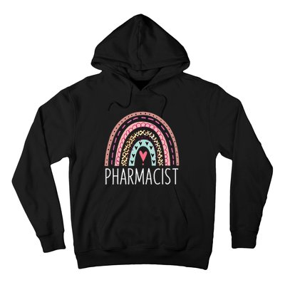 Future Pharmacist Leopard Rainbow Pharmacy Week Appreciation Hoodie