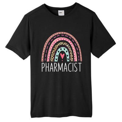 Future Pharmacist Leopard Rainbow Pharmacy Week Appreciation Tall Fusion ChromaSoft Performance T-Shirt