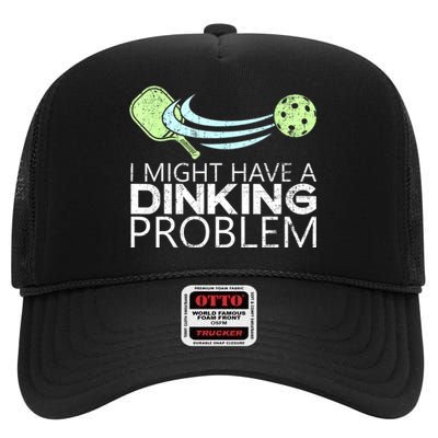 Funny Pickleball Lover Pickleball Player Pickleball High Crown Mesh Back Trucker Hat