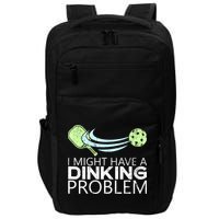 Funny Pickleball Lover Pickleball Player Pickleball Impact Tech Backpack