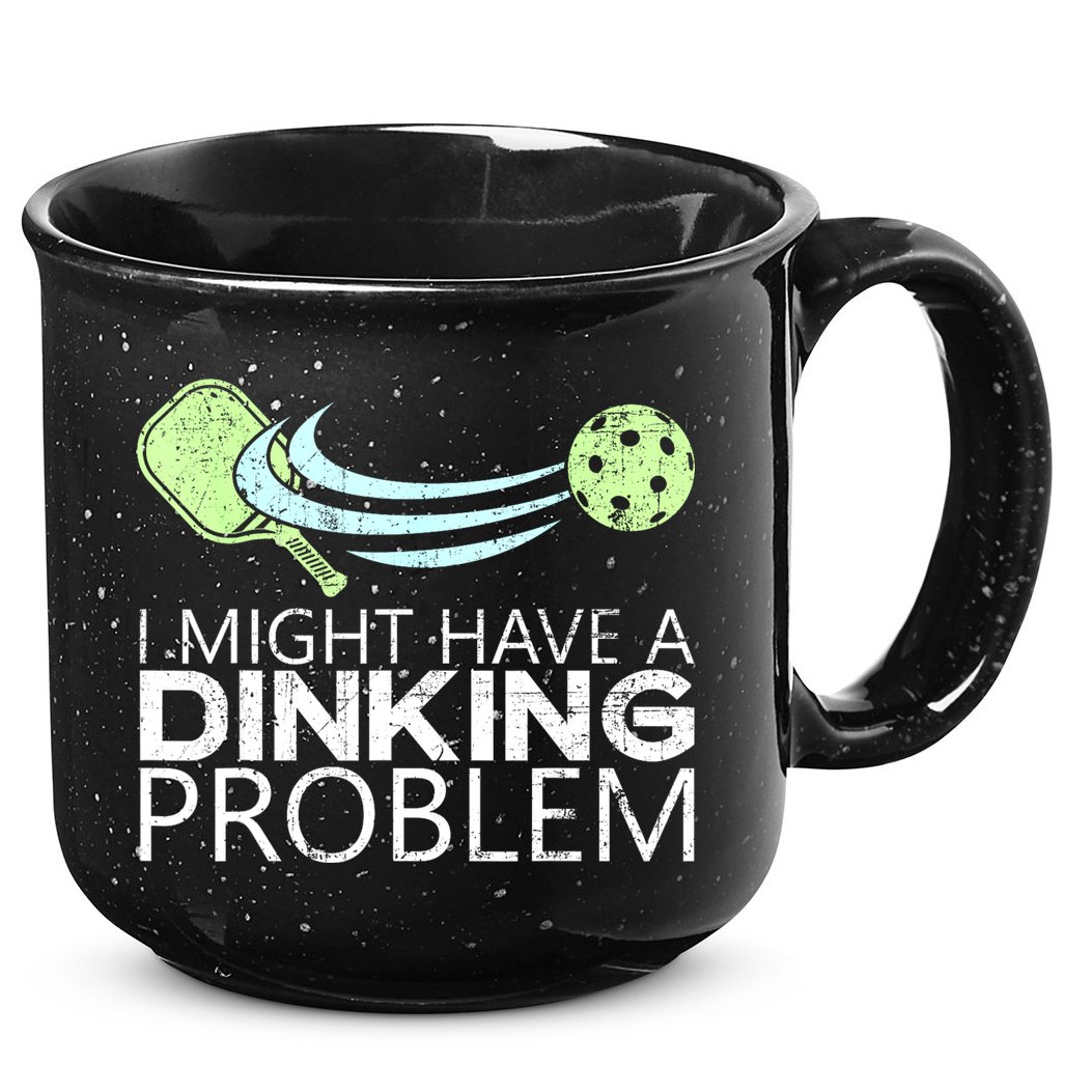 Funny Pickleball Lover Pickleball Player Pickleball 15oz Campfire Ceramic Mug