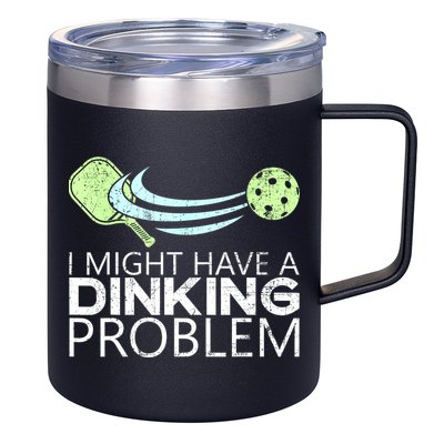 Funny Pickleball Lover Pickleball Player Pickleball 12oz Stainless Steel Coffee Mug