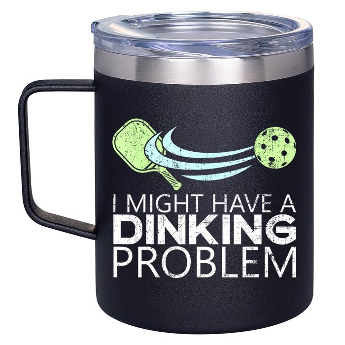 Funny Pickleball Lover Pickleball Player Pickleball 12oz Stainless Steel Coffee Mug