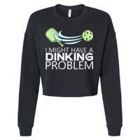 Funny Pickleball Lover Pickleball Player Pickleball Cropped Pullover Crew