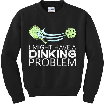 Funny Pickleball Lover Pickleball Player Pickleball Kids Sweatshirt