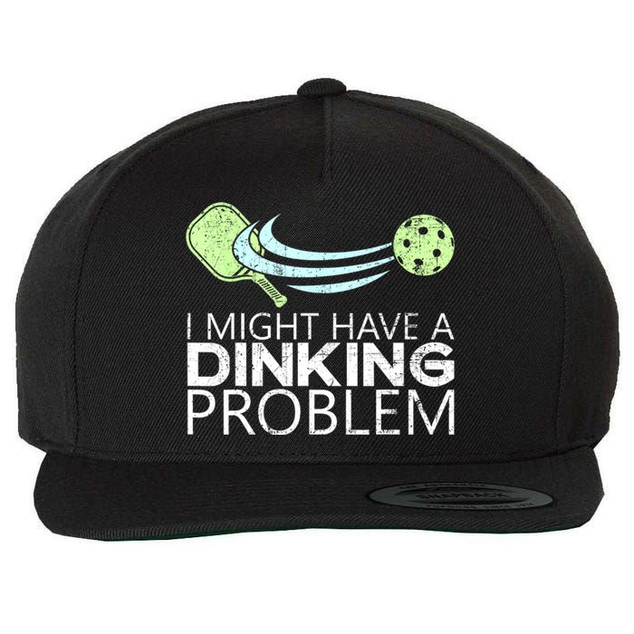 Funny Pickleball Lover Pickleball Player Pickleball Wool Snapback Cap