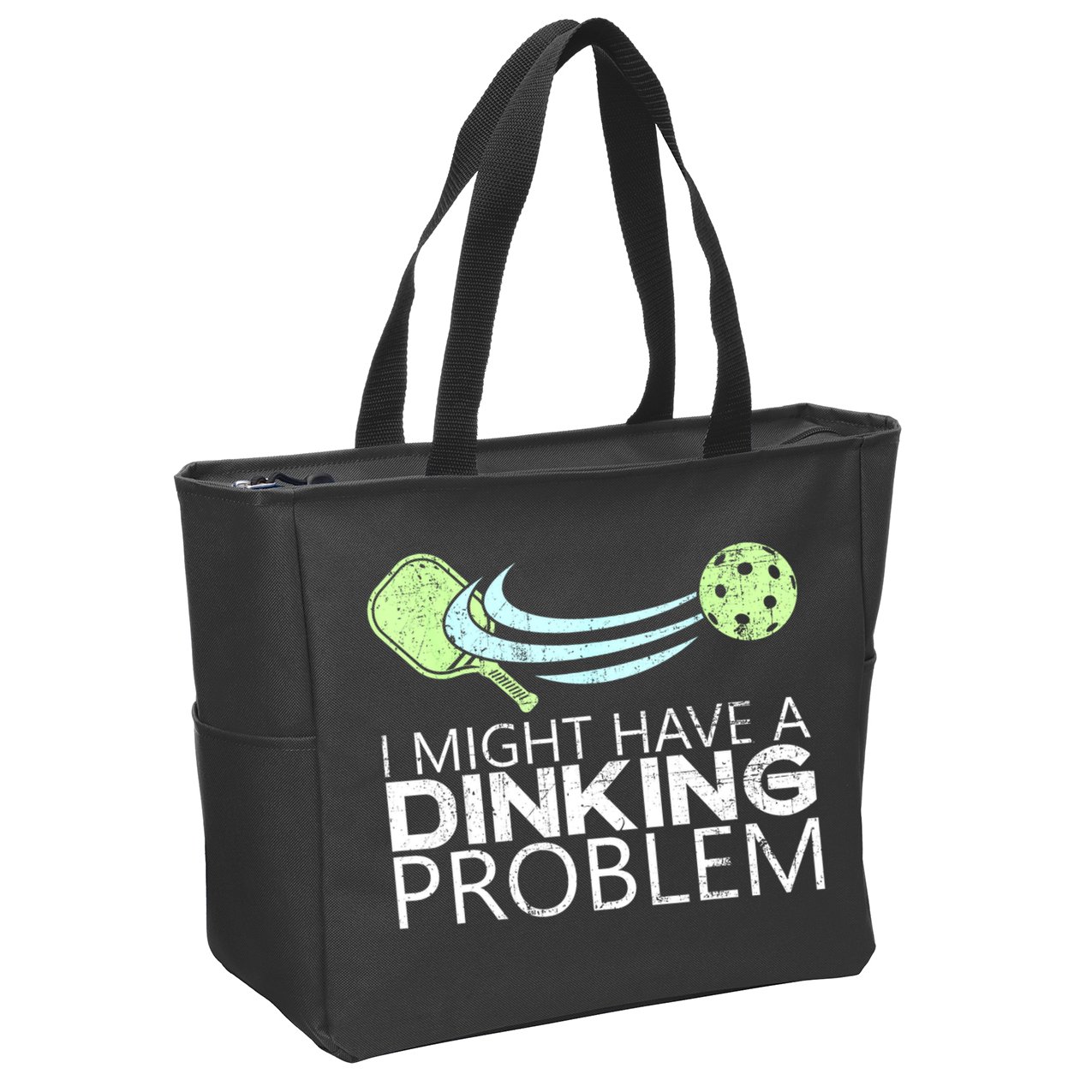 Funny Pickleball Lover Pickleball Player Pickleball Zip Tote Bag