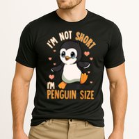 Funny Penguin Lovers Quote: I'm Not Short, I'm Penguin Size Cooling Performance Crew T-Shirt