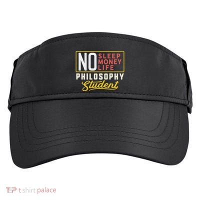 Funny Philosophy Major Studen Graduation Gift College Adult Drive Performance Visor