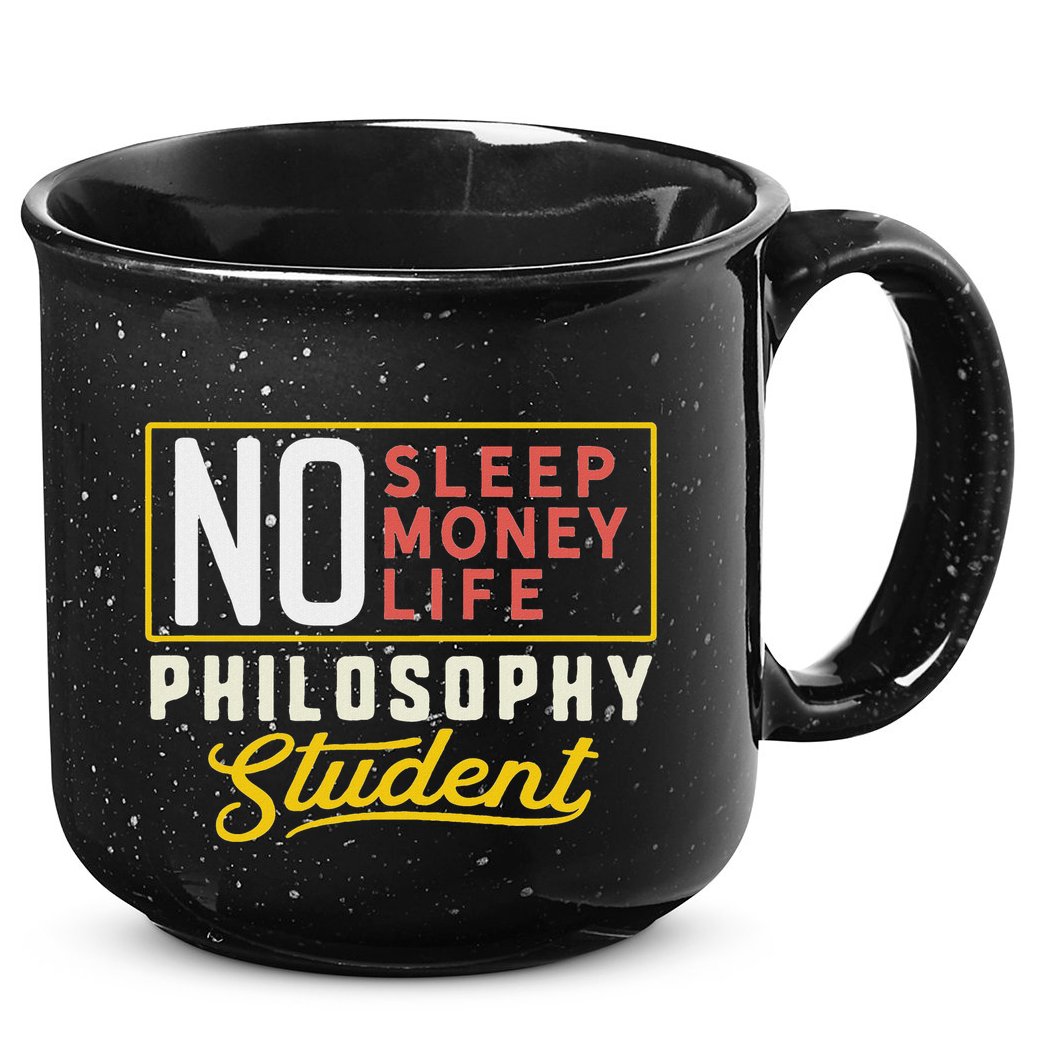 Funny Philosophy Major Studen Graduation Gift College 15oz Campfire Ceramic Mug
