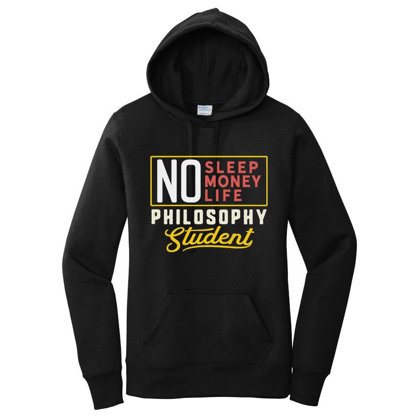 Funny Philosophy Major Studen Graduation Gift College Women's Pullover Hoodie