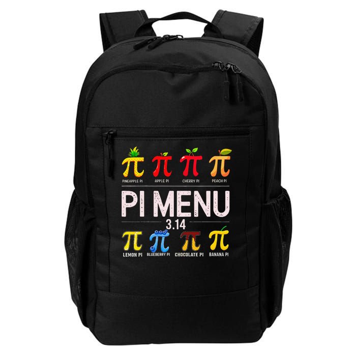 Funny Pi Menu Pi Day 3 Daily Commute Backpack