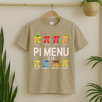 Funny Pi Menu Pi Day 3 T-Shirt